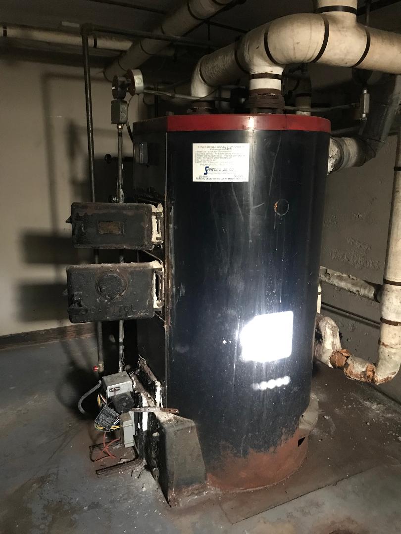 Old Steam Boiler